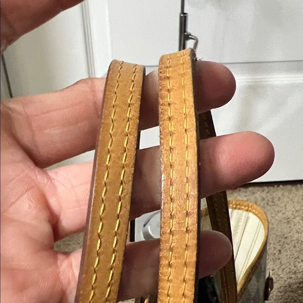 3346 Designer Checkered Tote Bag - Brown and Cream - Picture 2 of 13